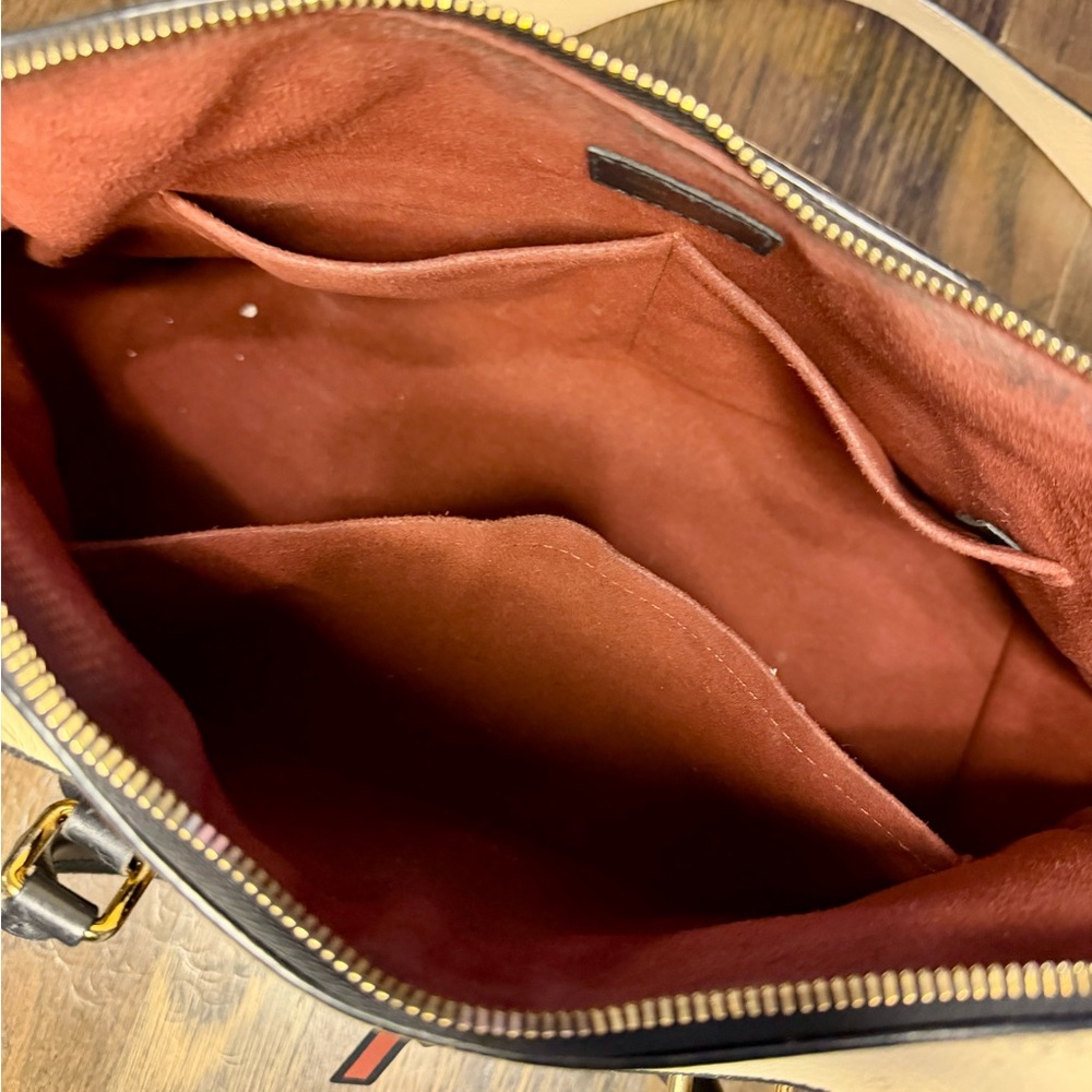 LOUIS VUITTON Monogram Canvas And Tricolor Leather Tuileries NM Bag - Picture 4 of 13